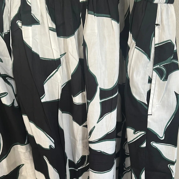 Lane Bryant Black and White Halter Midi Sundress - Picture 4 of 10